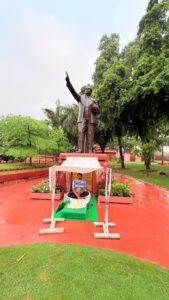 चंद्रशेखर रावण धरना पर बैठे 