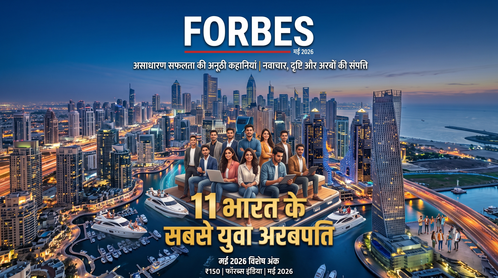 You are currently viewing भारत के 11 युवा अरबपति Forbes India May 2026
